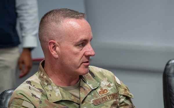 CSAF and CMSAF visit RAF Fairford