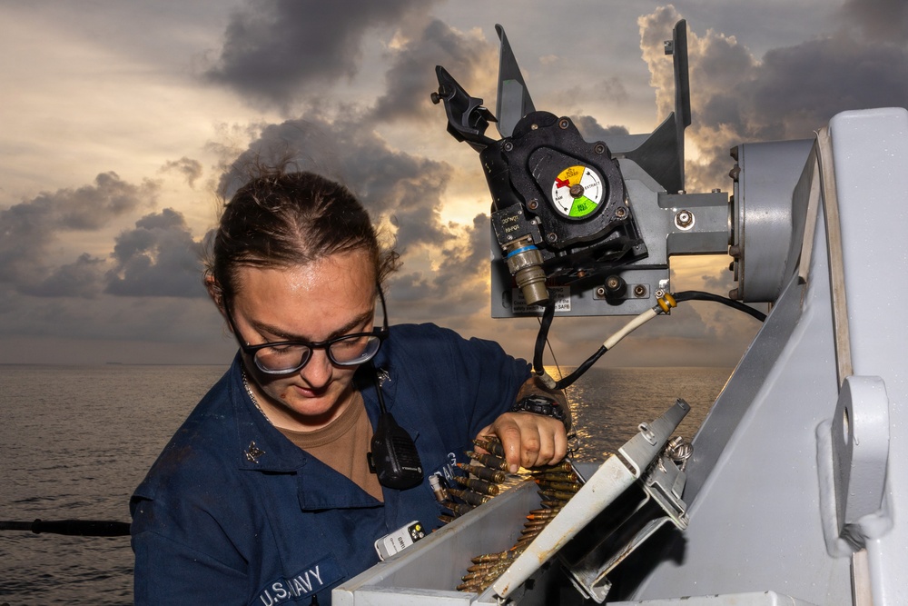 USS John Paul Jones (DDG 53) conducts routine operations while deployed