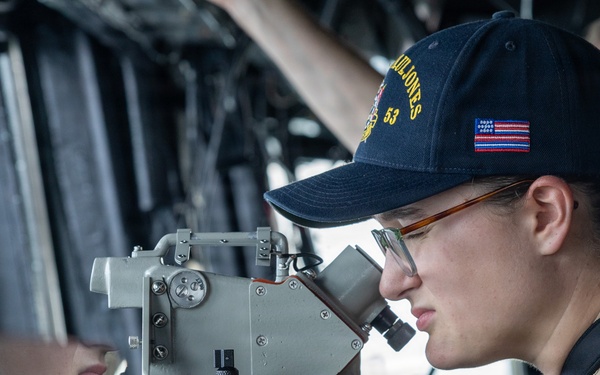 USS John Paul Jones (DDG 53) conducts routine operations while deployed
