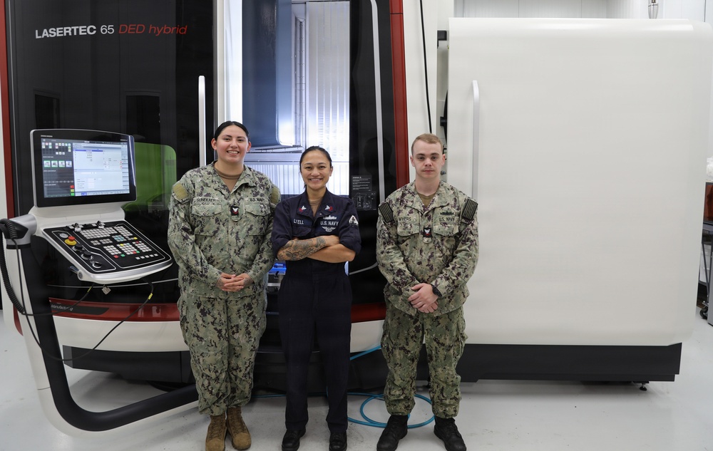 SIMA Norfolk Sailors Train on Additive Manufacturing Tech