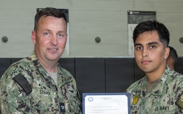 NSA Souda Bay July Awards at Quarters