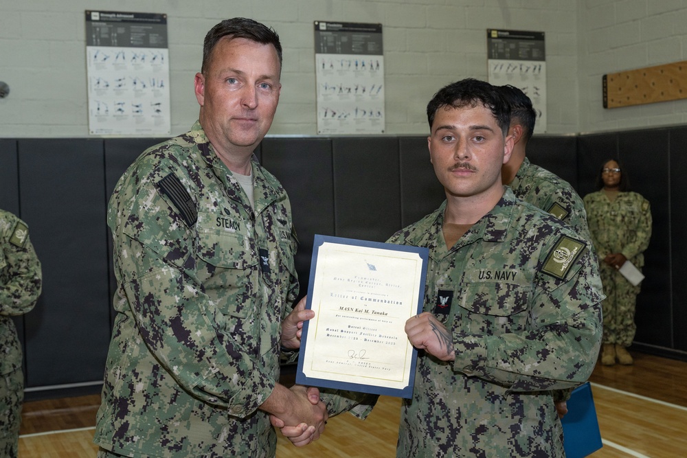 NSA Souda Bay July Awards at Quarters