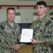 NSA Souda Bay July Awards at Quarters