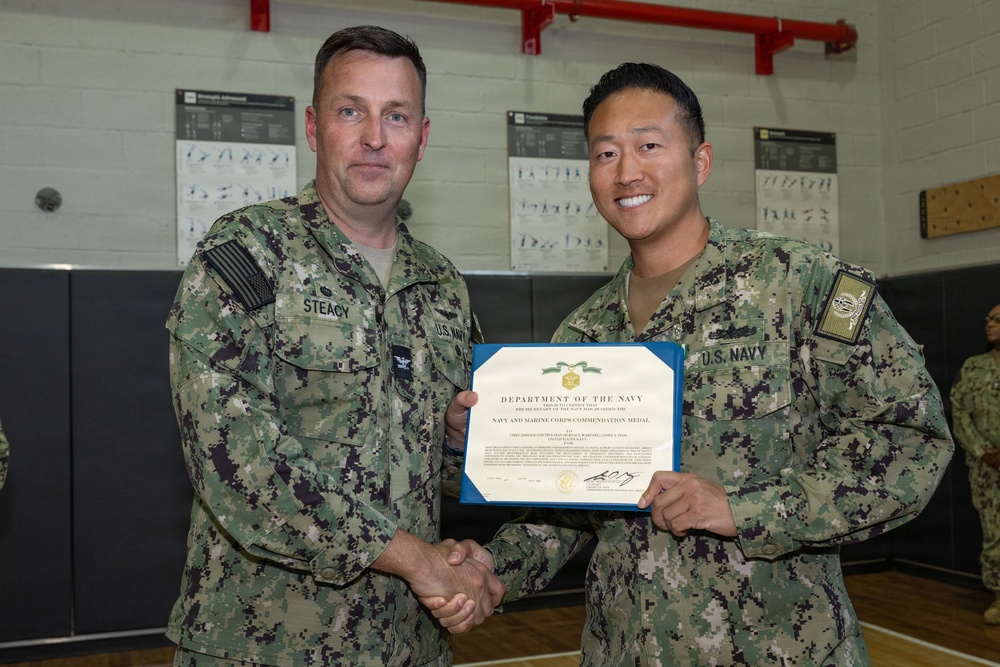 NSA Souda Bay July Awards at Quarters