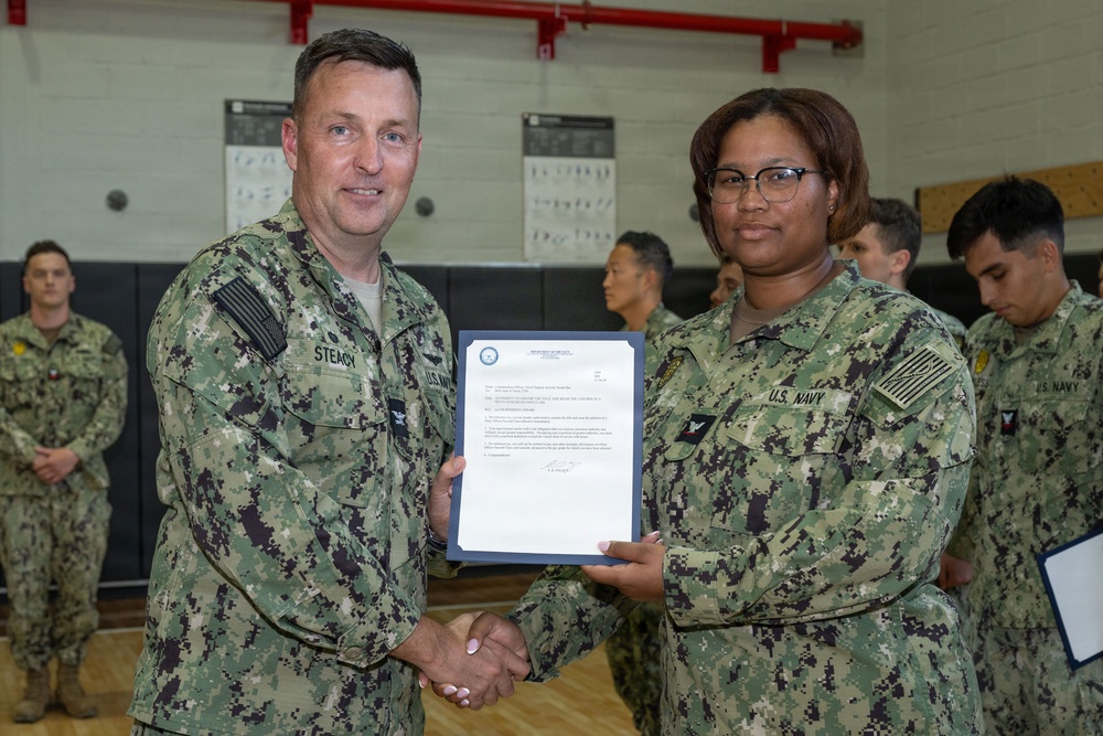 NSA Souda Bay July Awards at Quarters