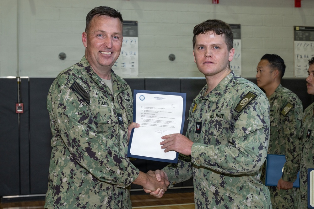 NSA Souda Bay July Awards at Quarters