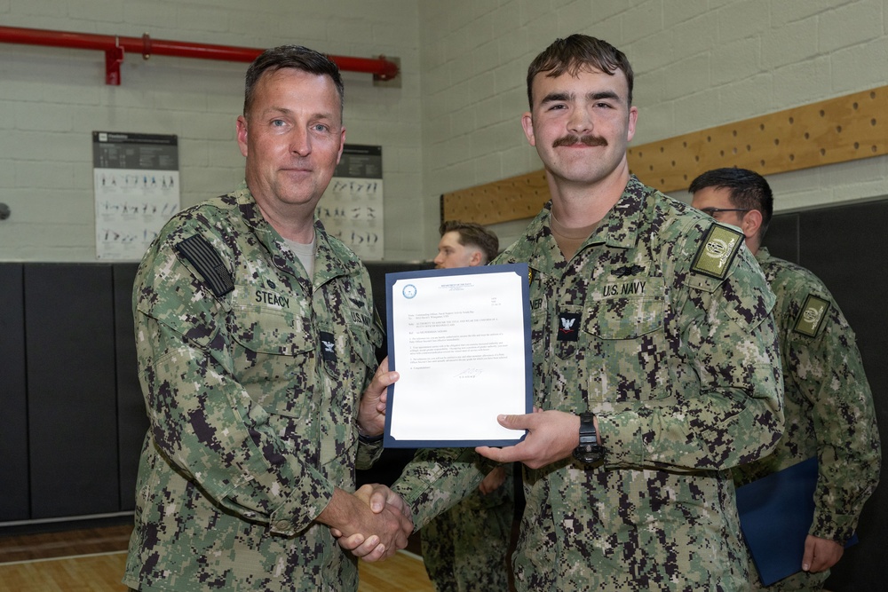 NSA Souda Bay July Awards at Quarters