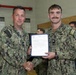 NSA Souda Bay July Awards at Quarters