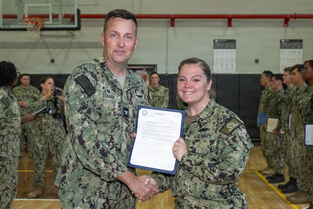 NSA Souda Bay July Awards at Quarters