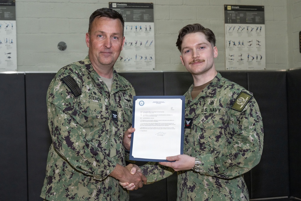 NSA Souda Bay July Awards at Quarters