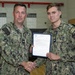 NSA Souda Bay July Awards at Quarters