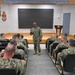 Fleet Master Chief Don Davis visits Naval Station Newport, R.I.