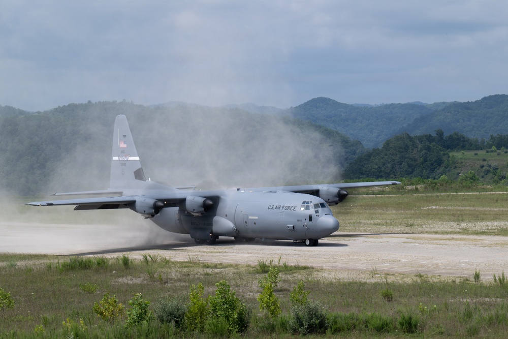 CDS Drops during Sentry Storm 2026 at Camp Branch