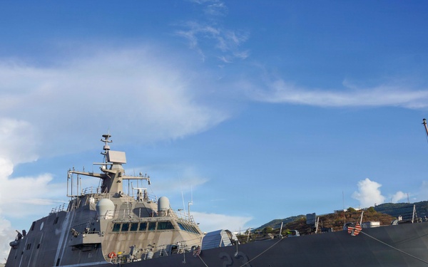 USS Cooperstown Conducts In-port Operations at St. Thomas, U.S. Virgin Islands.