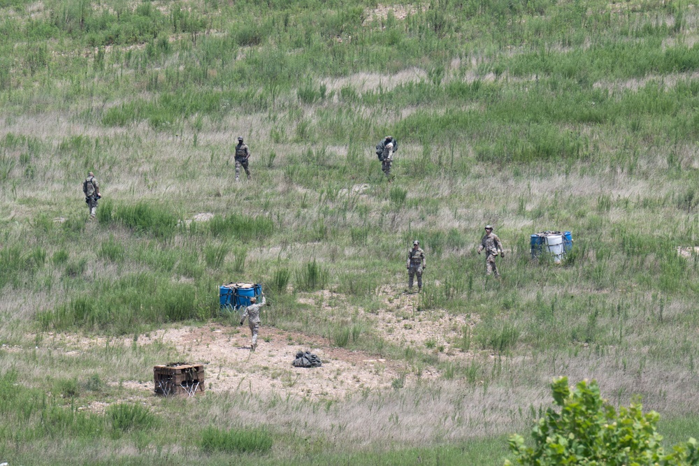 CDS Drops during Sentry Storm 2026 at Camp Branch