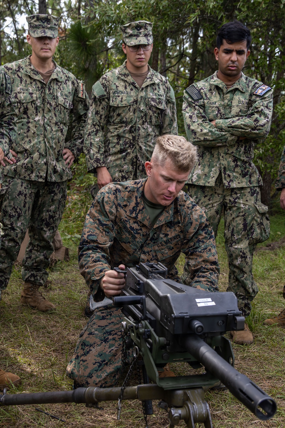 Naval ROTC Midshipmen Develop Field-Craft Fundamentals with 2nd Marine Division
