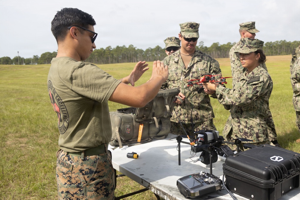 Naval ROTC Midshipmen Develop Field-Craft Fundamentals with 2nd Marine Division