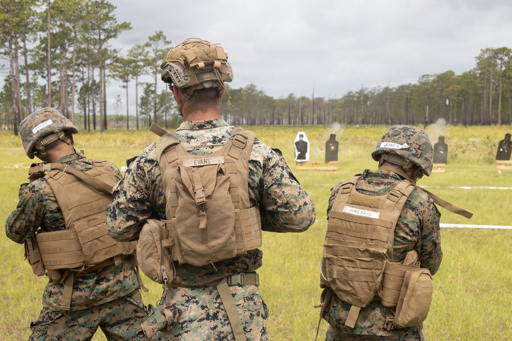 Naval ROTC Midshipmen Develop Field-Craft Fundamentals with 2nd Marine Division