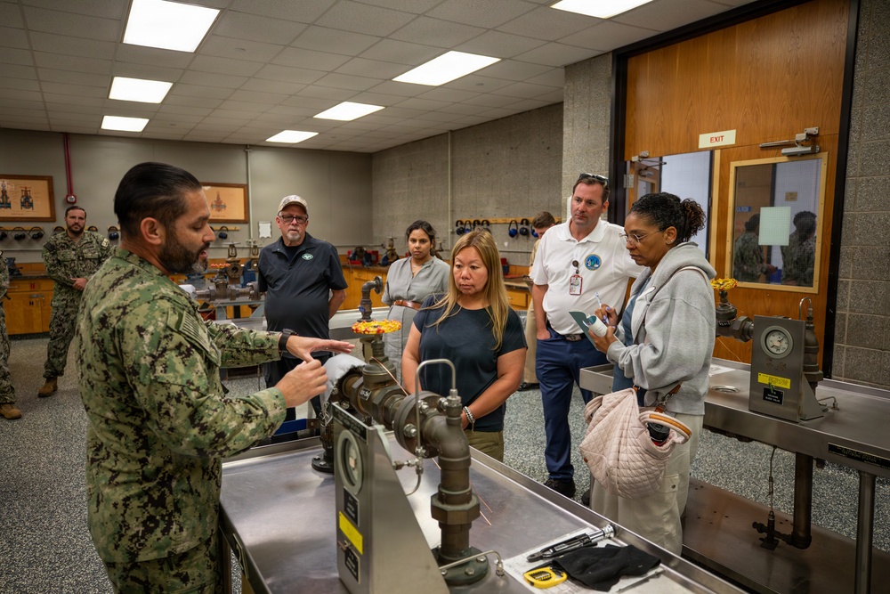 NTAG Empire State tours SWESC Training Facilities as part of an Educator Orientation Visit