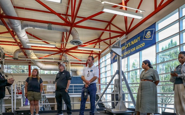 NTAG Empire State tours SWESC Training Facilities as part of an Educator Orientation Visit