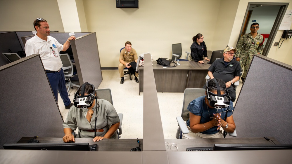 NTAG Empire State tours SWESC Training Facilities as part of an Educator Orientation Visit