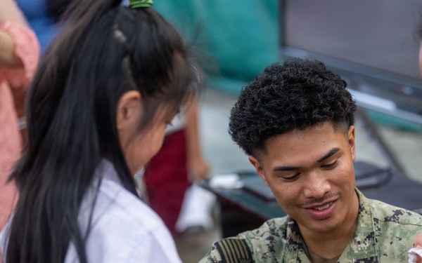 Pacific Partnership 2026 visits SD Tri Ranta Sibolga Primary School