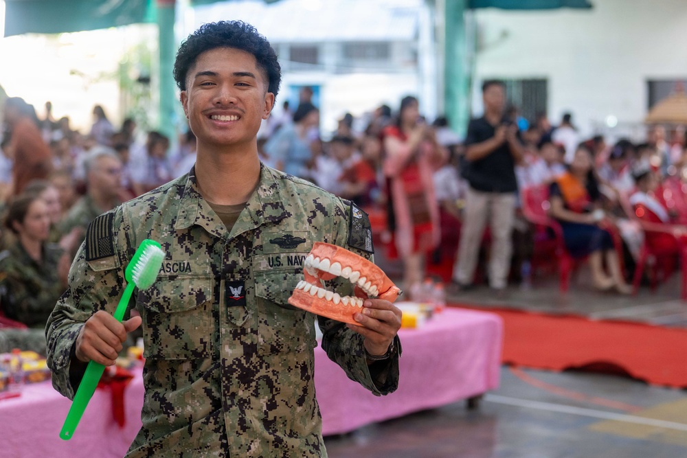 Pacific Partnership 2026 visits SD Tri Ranta Sibolga Primary School