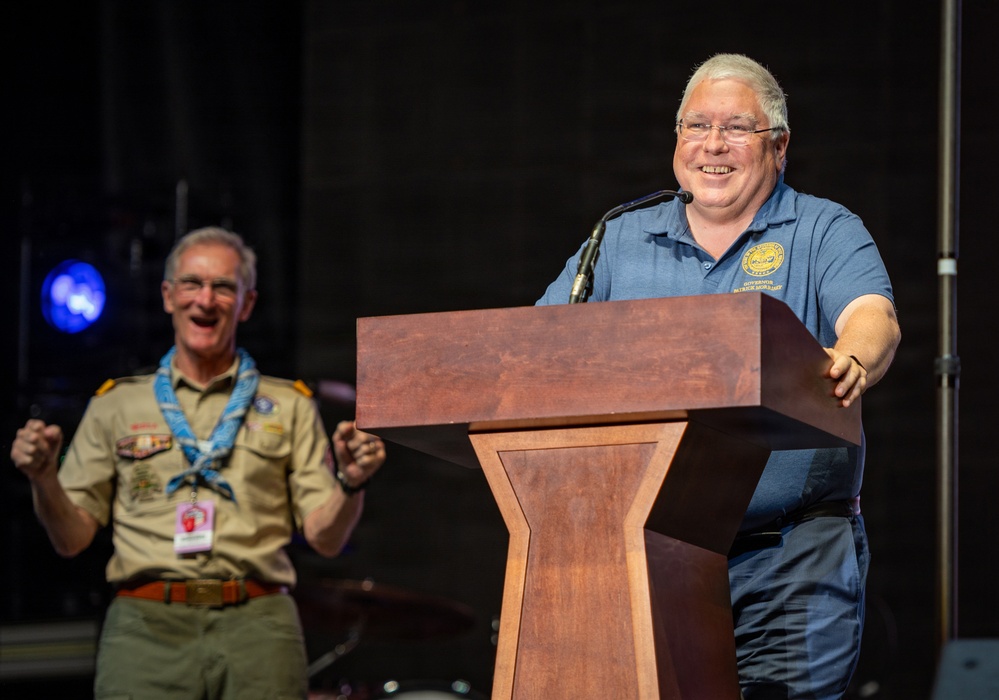West Virginia Gov. Patrick Morrisey visits National Scout Jamboree