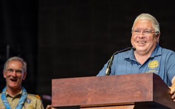 West Virginia Gov. Patrick Morrisey visits National Scout Jamboree