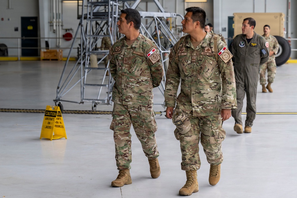 State Partnership Program Delegates Tour 130th Maintenance Group