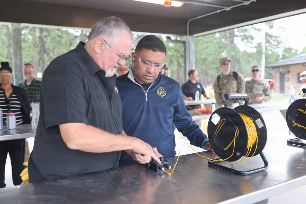 Congressional staffers have a blast at Devens