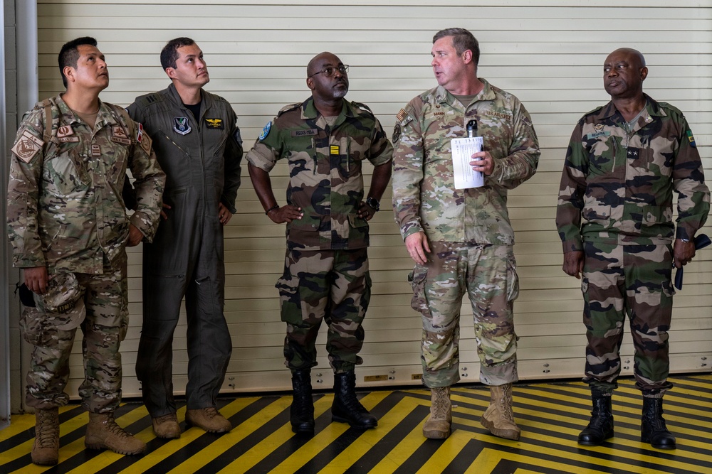 State Partnership Program Delegates Tour 130th Maintenance Group