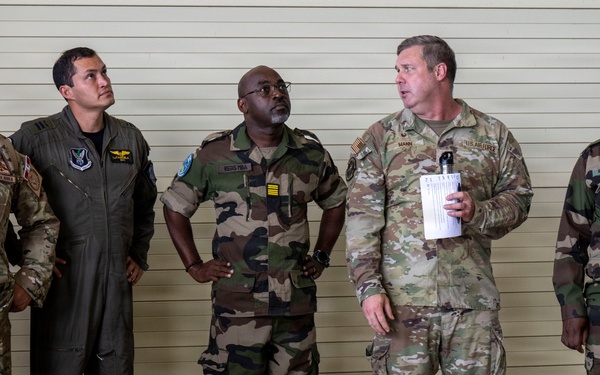 State Partnership Program Delegates Tour 130th Maintenance Group