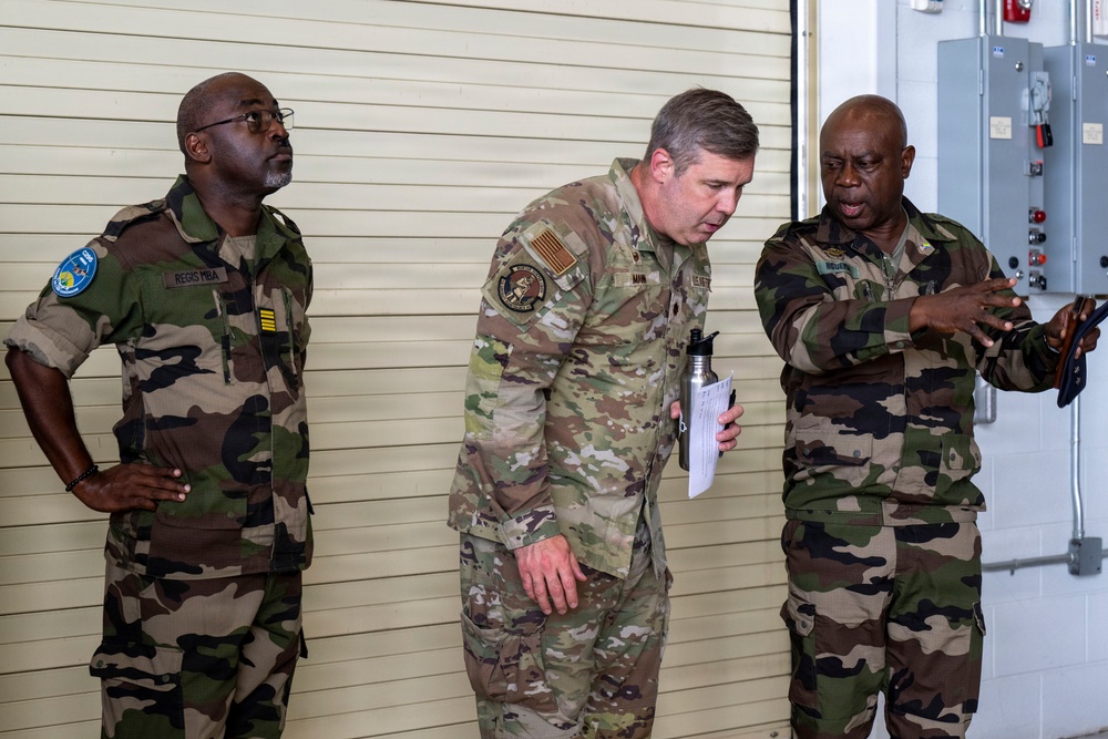 State Partnership Program Delegates Tour 130th Maintenance Group