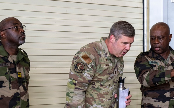 State Partnership Program Delegates Tour 130th Maintenance Group