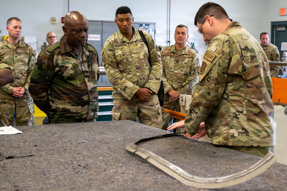 State Partnership Program Delegates Tour 130th Maintenance Group