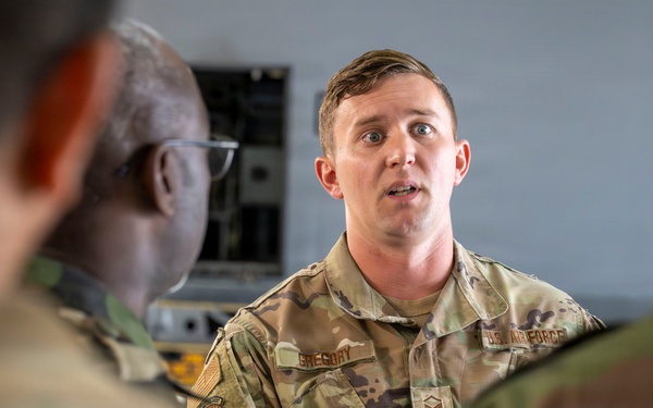 State Partnership Program Delegates Tour 130th Maintenance Group