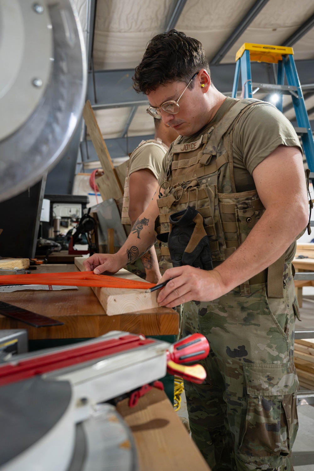 436th CES Structures Airmen perfect the build