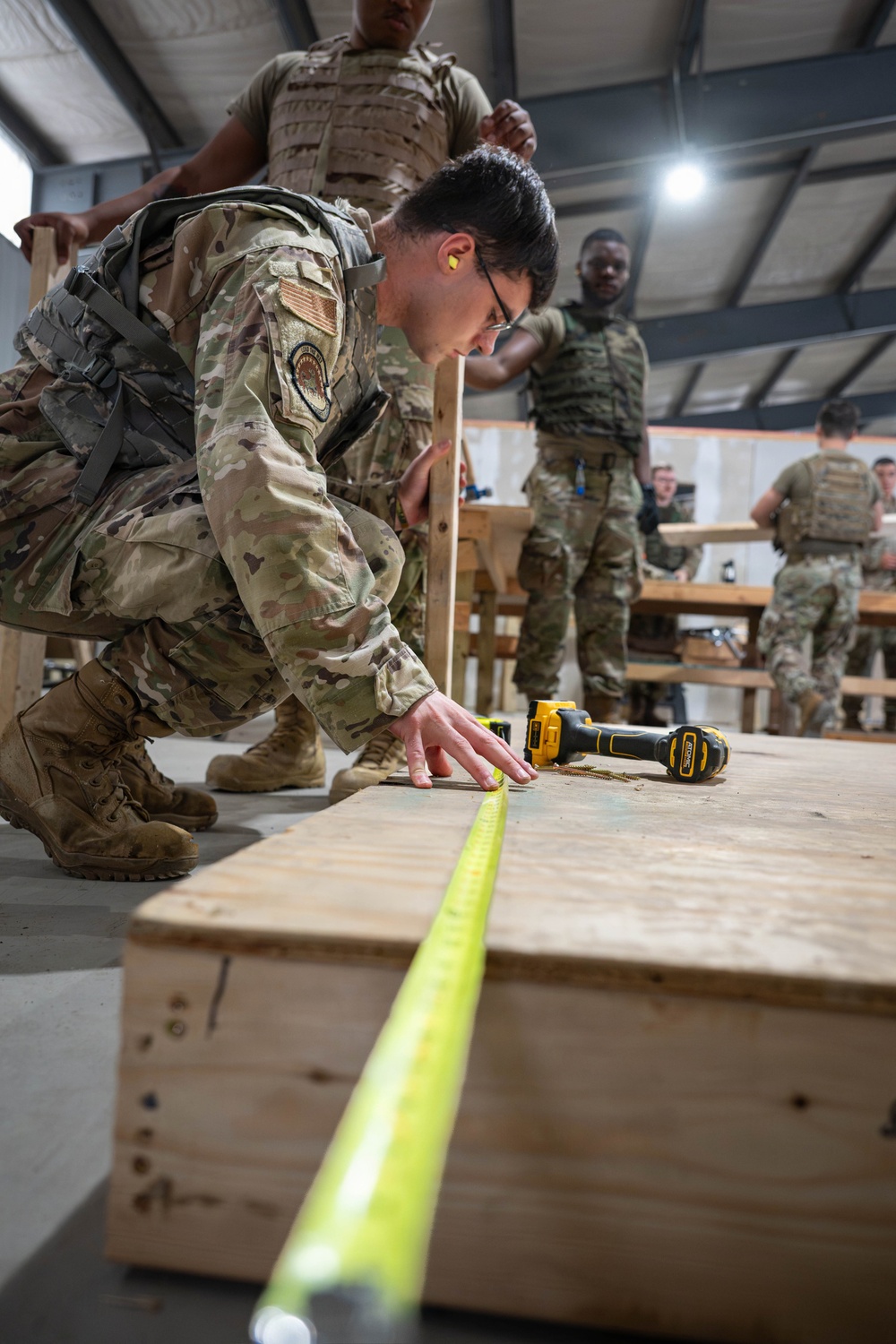 436th CES Structures Airmen perfect the build