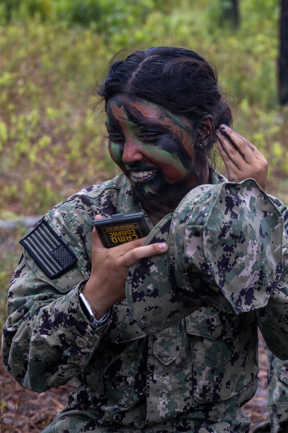 Naval ROTC Midshipmen Develop Field-Craft Fundamentals with 2nd Marine Division