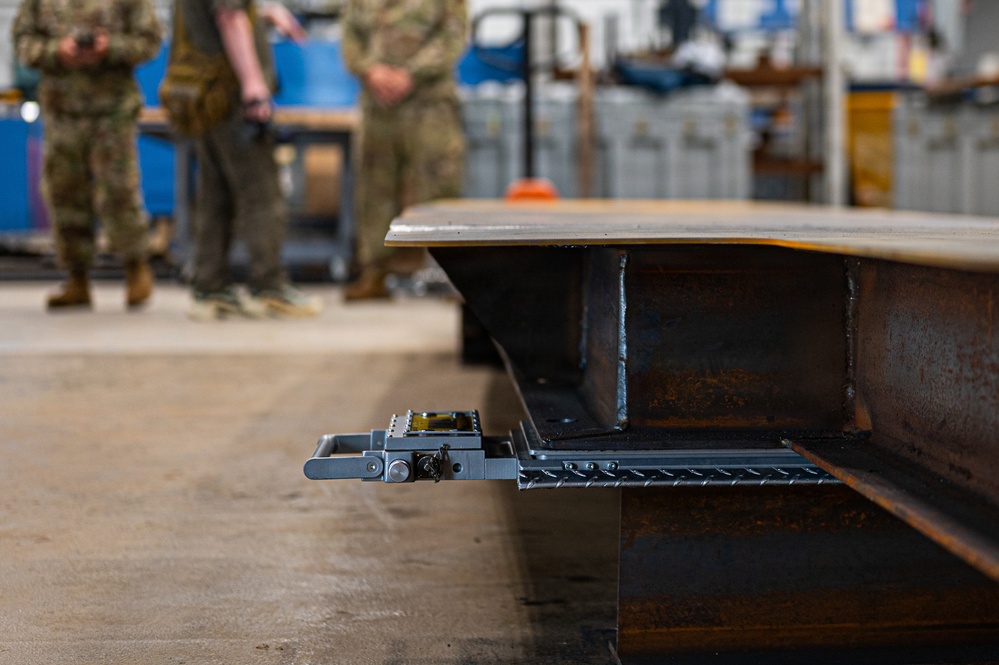 911 AW prepares C-130 tail mounting