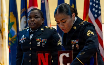 21st TSB NCOs Inducted into Corps. During a Ceremony