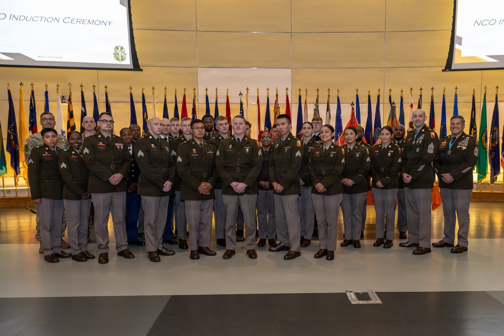 21st TSB NCOs Inducted into Corps. During a Ceremony