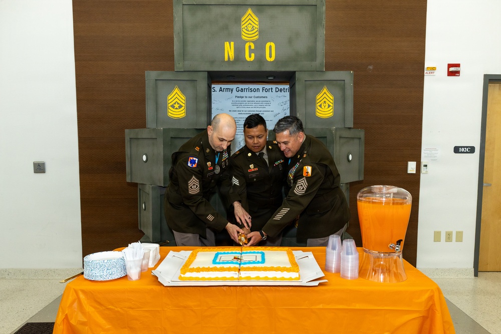 21st TSB NCOs Inducted into Corps. During a Ceremony