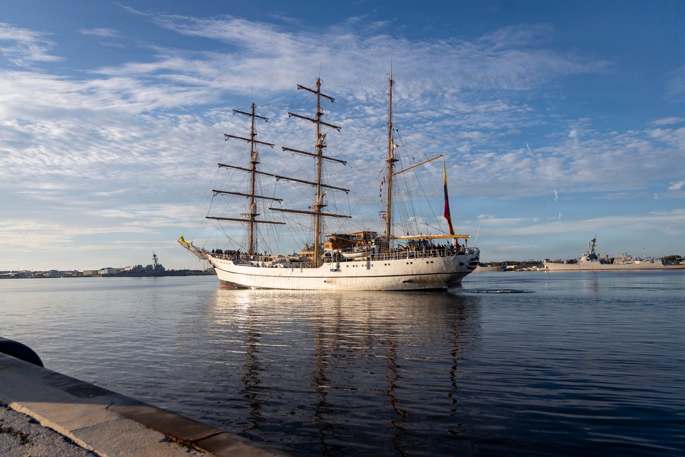 BAE Guayas Arrives at Naval Station Mayport