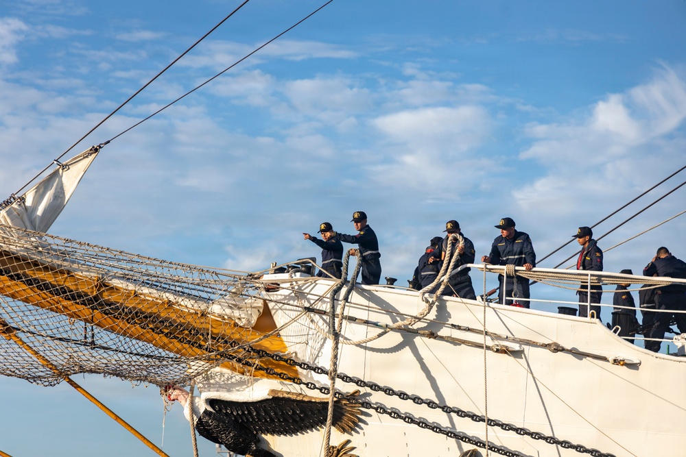 BAE Guayas Arrives at Naval Station Mayport