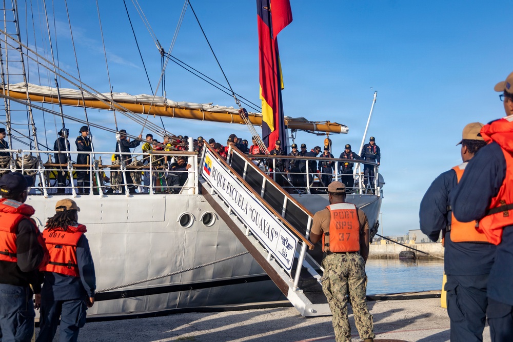 BAE Guayas Arrives at Naval Station Mayport