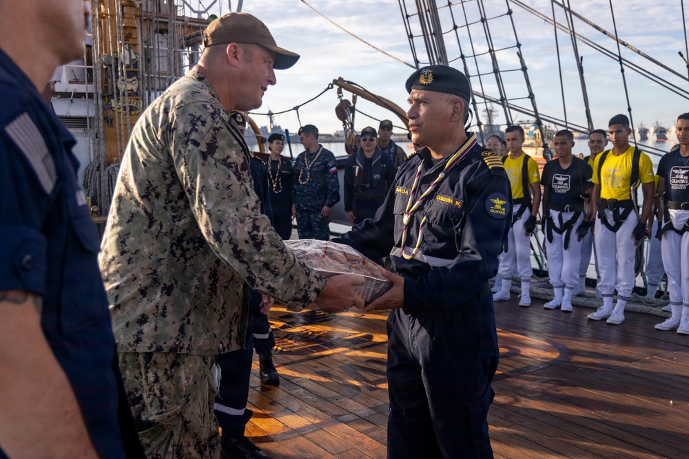BAE Guayas Arrives at Naval Station Mayport