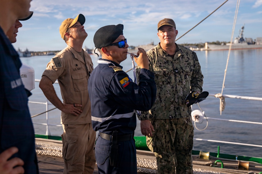 BAE Guayas Arrives at Naval Station Mayport
