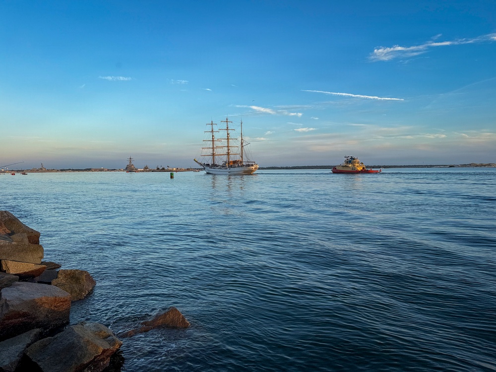 BAE Guayas Arrives at Naval Station Mayport